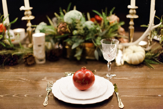 Яркий гранат: 40 идей для декора свадьбы 