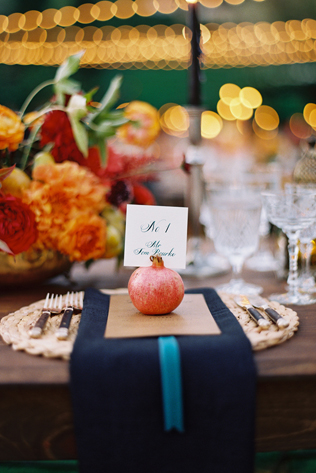 Яркий гранат: 40 идей для декора свадьбы 