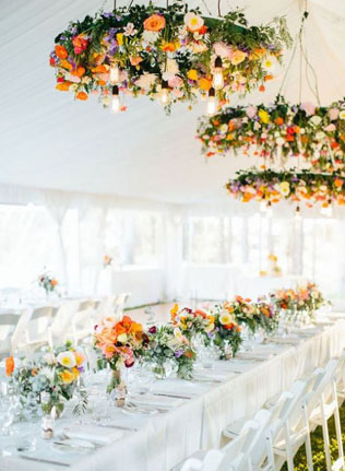 Да будет свет: 36 идей для красивой свадьбы 