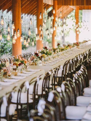 Да будет свет: 36 идей для красивой свадьбы 