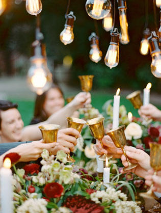 Да будет свет: 36 идей для красивой свадьбы 