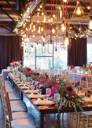 Да будет свет: 36 идей для красивой свадьбы 