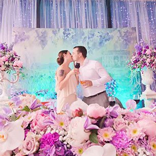 Юлия и Дмитрий: классическая свадьба с венчанием