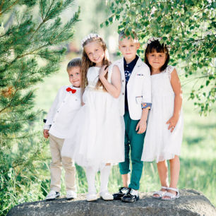 Не первый раз замужем: как провести свадьбу, на которой будут ваши дети?