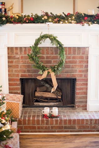 Свадьба в деталях: уютный камин 