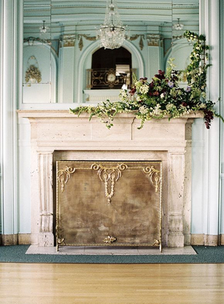 Свадьба в деталях: уютный камин 