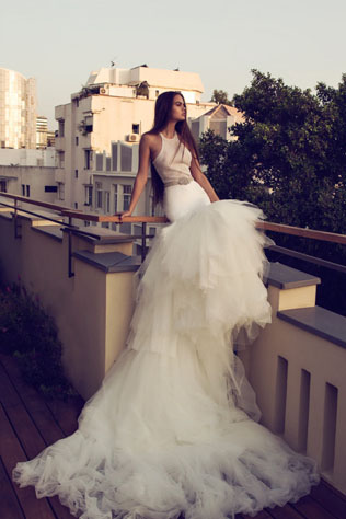 Коллекция свадебных платьев Zahavit Tshuba 2016 