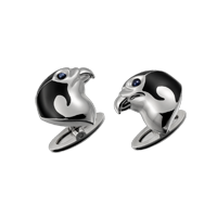 Запонки из серебра