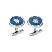 Запонки с витражным узором