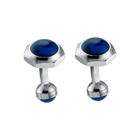 Запонки из серебра