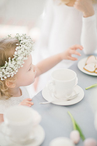 Утро невесты: завтрак балерины, дети