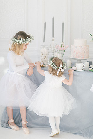Утро невесты: завтрак балерины, дети