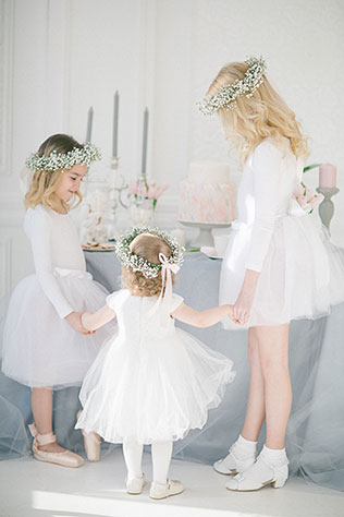 Утро невесты: завтрак балерины, дети