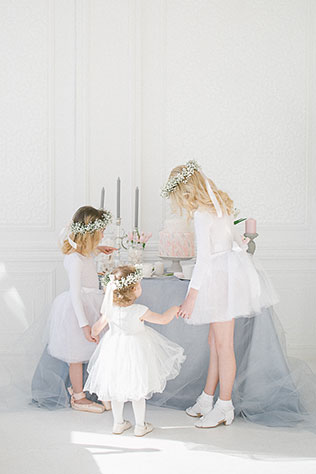Утро невесты: завтрак балерины, дети