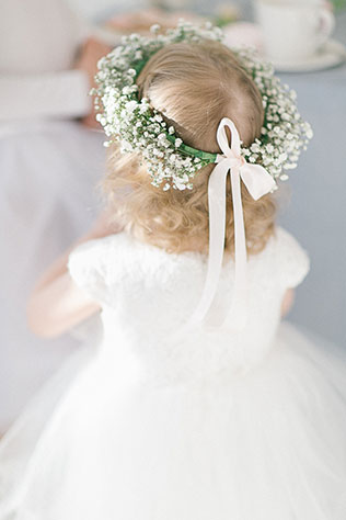 Утро невесты: завтрак балерины, венок из цветов