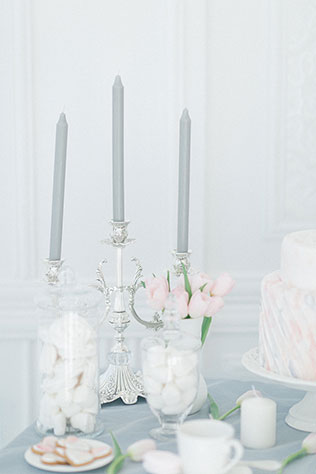 Утро невесты: завтрак балерины, свечи