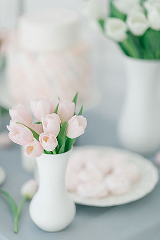 Утро невесты: завтрак балерины, тюльпаны