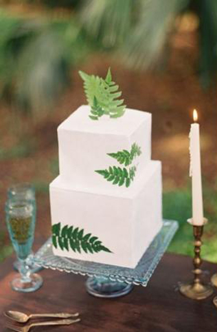 Зеленый папоротник: 50 идей для свадьбы 