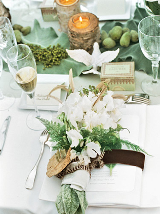 Зеленый папоротник: 50 идей для свадьбы 