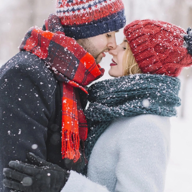 10 романтичных идей для зимнего предложения руки и сердца
