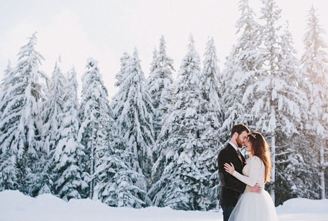 Зимняя свадьба 