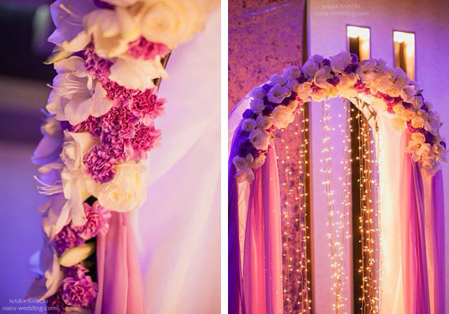 Декор зимней свадьбы