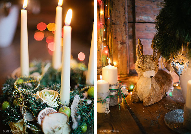 Декор зимней свадьбы