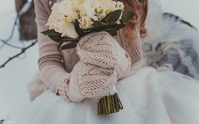 декор зимней свадьбы