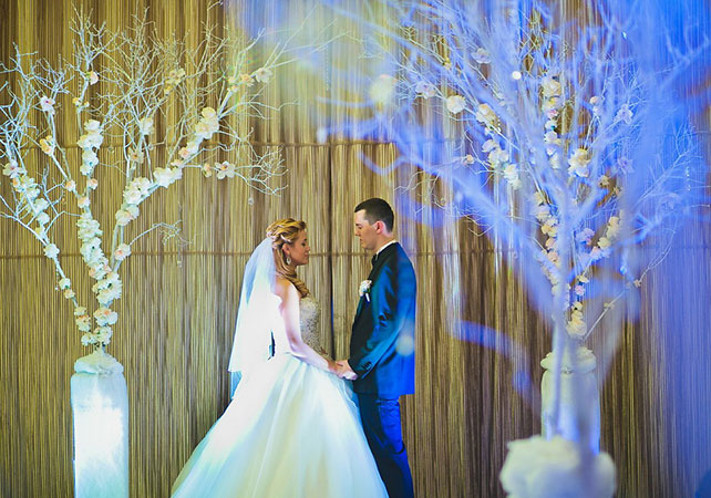 Декор зимней свадьбы