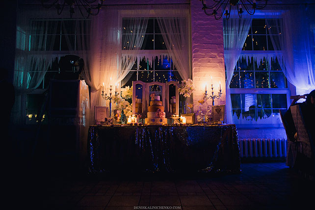 Декор зимней свадьбы