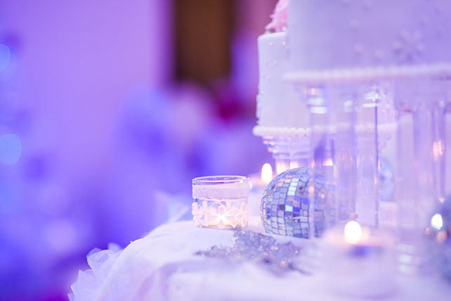 Декор зимней свадьбы