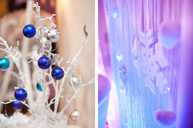 Декор зимней свадьбы