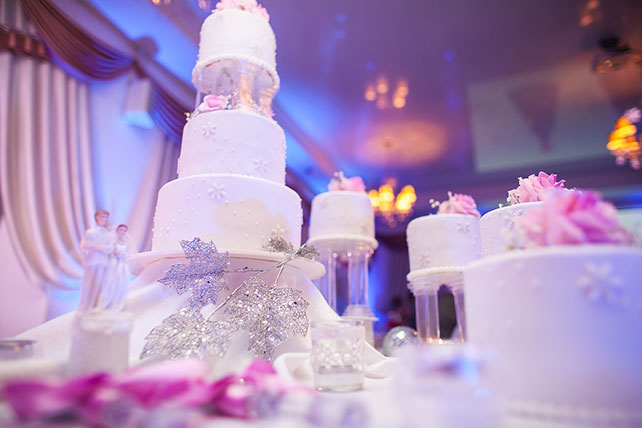 Декор зимней свадьбы