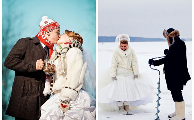 Зимняя свадьба