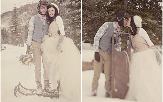 Зимняя свадьба