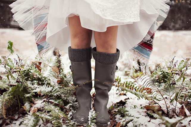 Обувь для свадьбы зимой