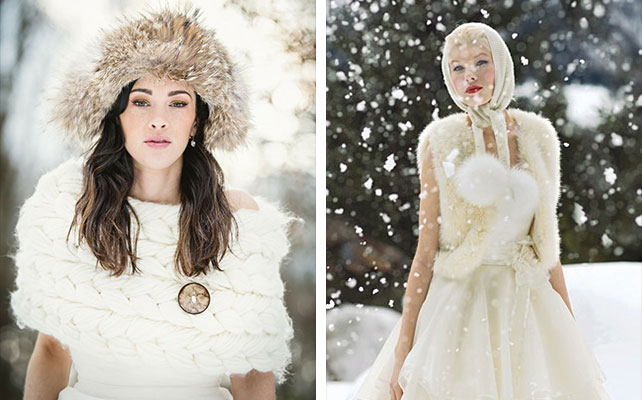зимняя свадьба, образ невесты