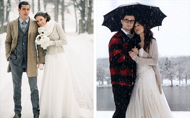 зимняя свадьба, образ жениха