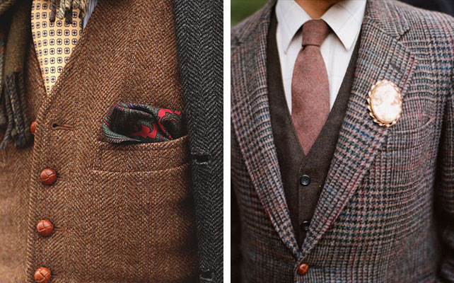 зимняя свадьба, образ жениха