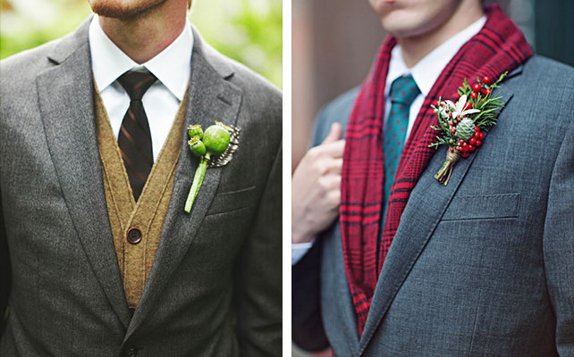 зимняя свадьба, образ жениха