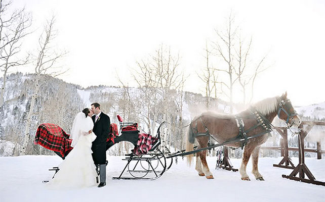 зимняя свадьба, прогулка, фотосессия