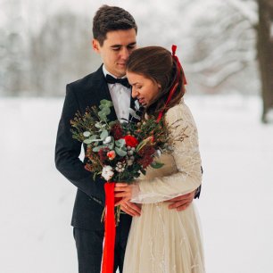 Рождественская фотосессия Павла и Ангелины