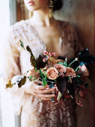 Золотая осень: 30 потрясающих букетов для невест 