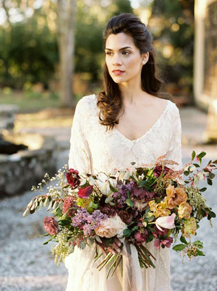 Золотая осень: 30 потрясающих букетов для невест 