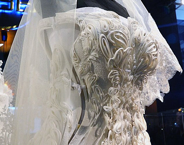 свадебные платья, напечатанные на 3D-принтере