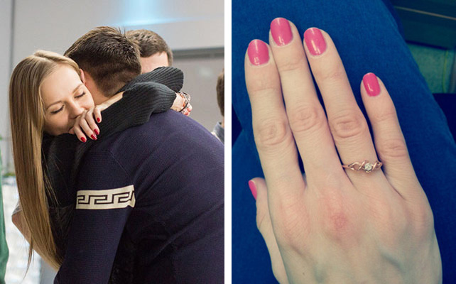 КВНщик сделал предложение девушке из другой команды в эфире Первого канала