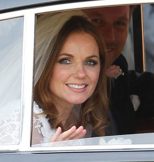 свадьба Джери Холлиуэлл и Кристиана Хорнера