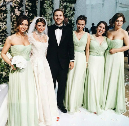 Свадьба Галины Юдашкиной и Петра Максакова 