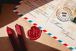 Свадьба путешественников, приглашение