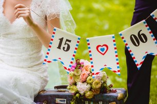 Свадьба путешественников, фотосессия жениха и невесты